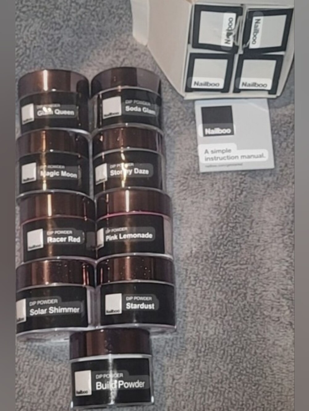Nailboo DIP POWDER Lot